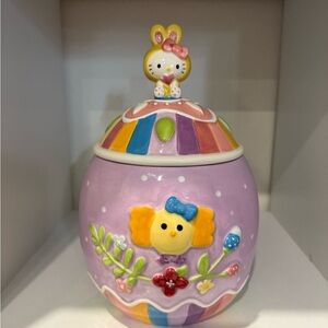 Hello kitty Easter jar